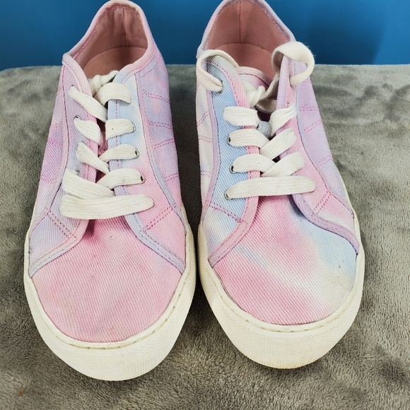 Madden Girl blue and pink tie dyed sneakers 8.5M - Picture 10 of 12